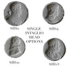 Single Small Intaglios Framed Art