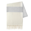 Sydney Herringbone Stripe Throw