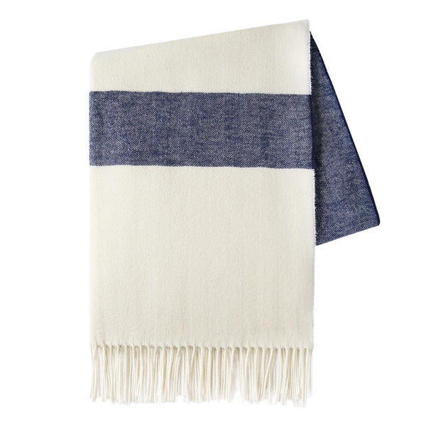 Sydney Herringbone Stripe Throw