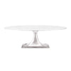 Bungalow 5 Stockholm Oval Dining Table Nickel