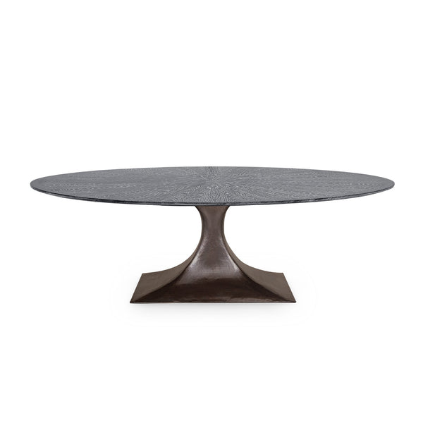 Bungalow 5 Stockholm Oval Dining Table Bronze