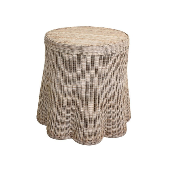 Scallop Round Side Table