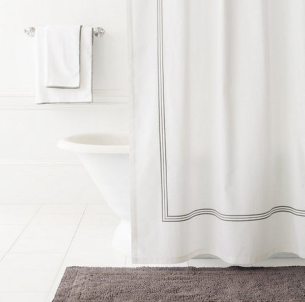 Shale Grey Shower Curtain