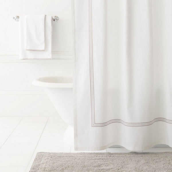 Pearl Grey Shower Curtain