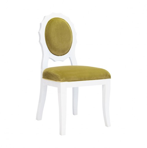 Worlds Away Flora Chair