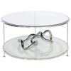 Worlds Away Rollo Round Coffee Table