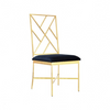 Ashton Gold and White Chair