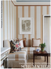 Brentwood Stripe Wallpaper by Schumacher