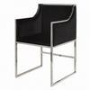 Worlds Away Anabelle Chair Nickel