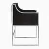 Worlds Away Anabelle Chair Nickel