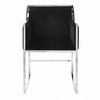 Worlds Away Anabelle Chair Nickel