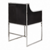 Worlds Away Anabelle Chair Nickel