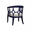 Worlds Away Campbell Barrel Chair