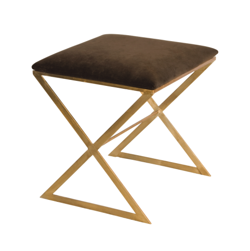 Worlds Away X Side Stool