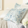 Ines Blue Linen Shams