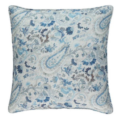Ines Blue Linen Shams