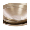 Slanted Trays in Brushed Gold