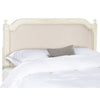 Antique Beige Wooden Headboard