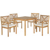 Del Mar 5 Piece Dining Set
