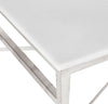 Acker Cocktail Table in Silver