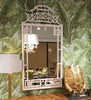 Paint to Order Pagoda Mirror