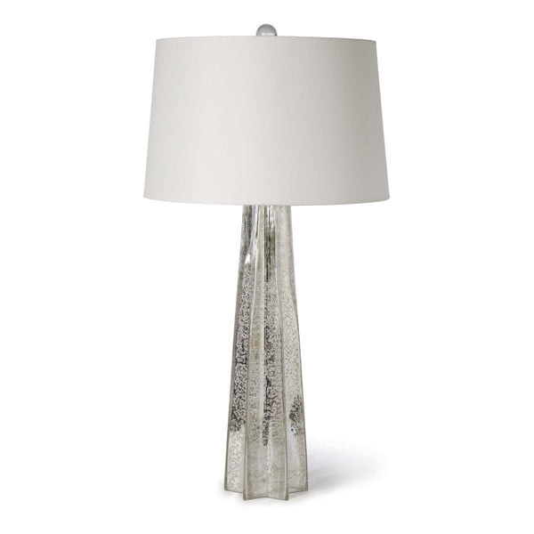 Glass Star Table Lamp