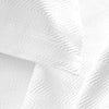 Herringbone White Matelasse
