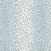 Iconic Leopard Sky Blue Pillow
