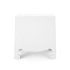 Bungalow 5 Jacqui 3-Drawer Side Table White