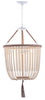 Angie 3 Light Beaded Pendant Lamp