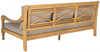 Pasadena Day Bed - Teak Brown/Taupe