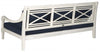 Pasadena Day Bed - Antique White/Navy
