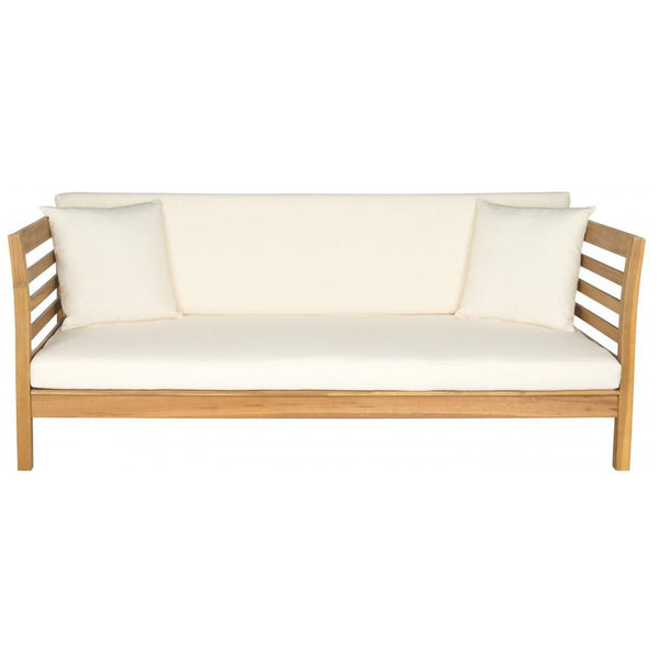 Malibu Day Bed - Teak Brown/Beige