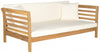 Malibu Day Bed - Teak Brown/Beige