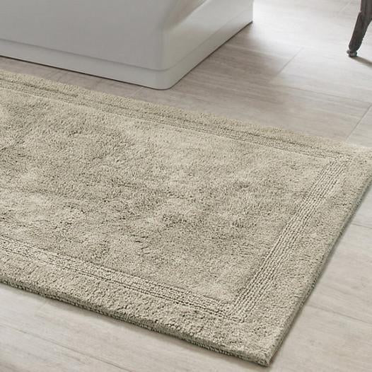 Pearl Grey Bath Rug