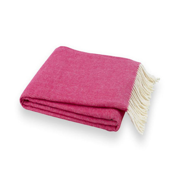 Peony Herringbone Throw