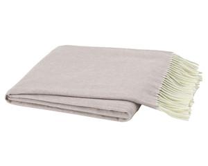Smokey Mauve Herringbone Throw