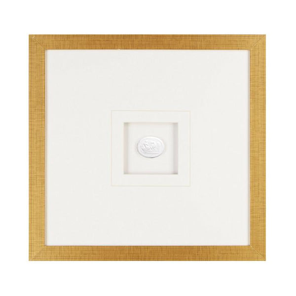 Single Small Intaglios Framed Art